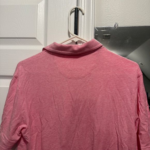 Johnnie-o in package 2.0 heathered petal polo large - Picture 3 of 6